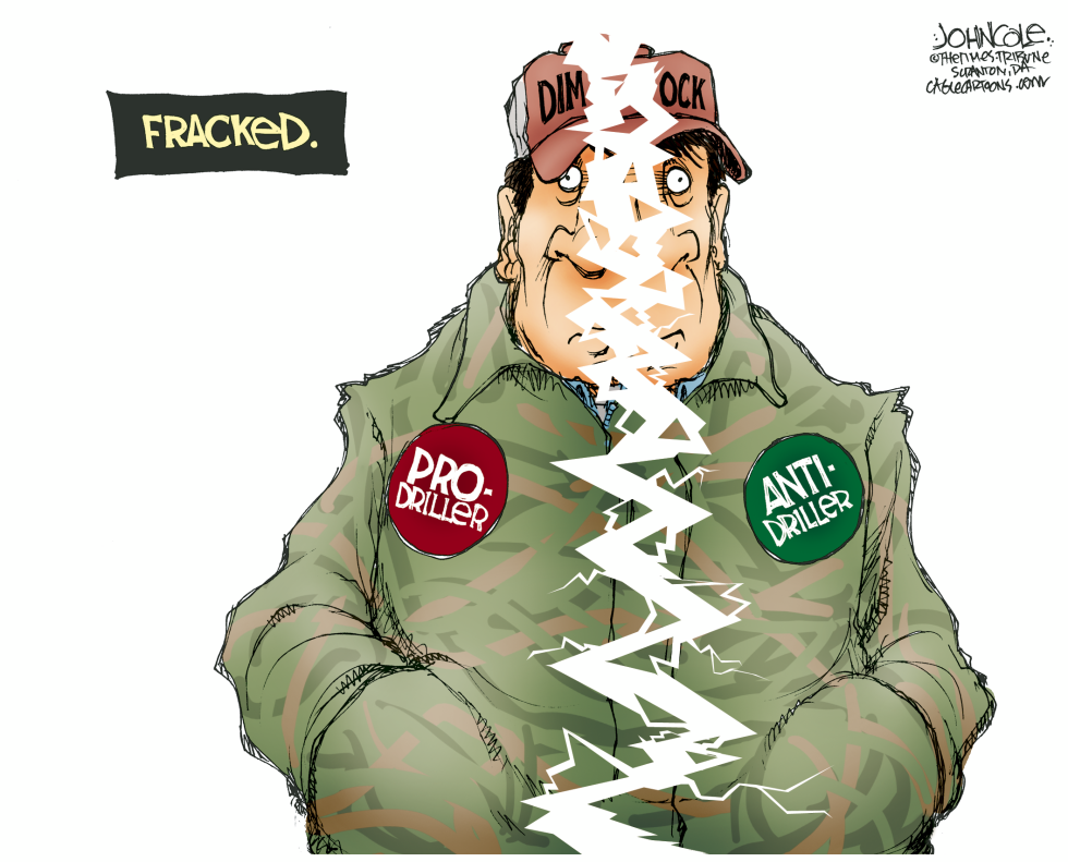 LOCAL PA - Dimock fractured by gas drilling