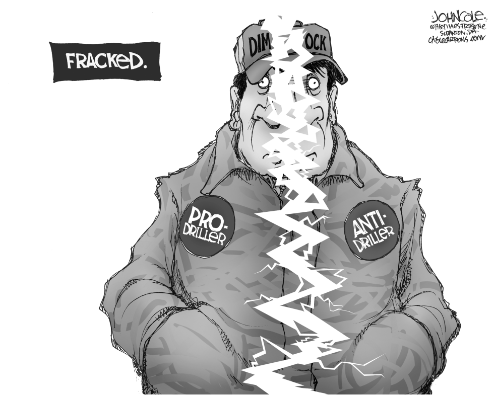 LOCAL PA - Dimock fractured by gas drilling BW