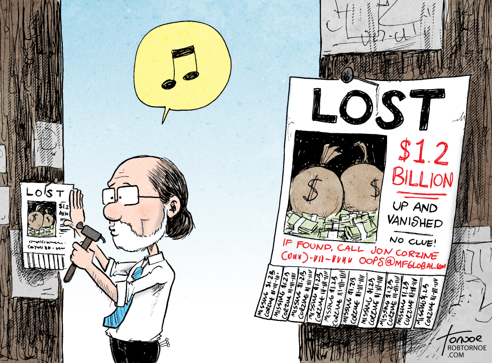 Corzines Lost Money