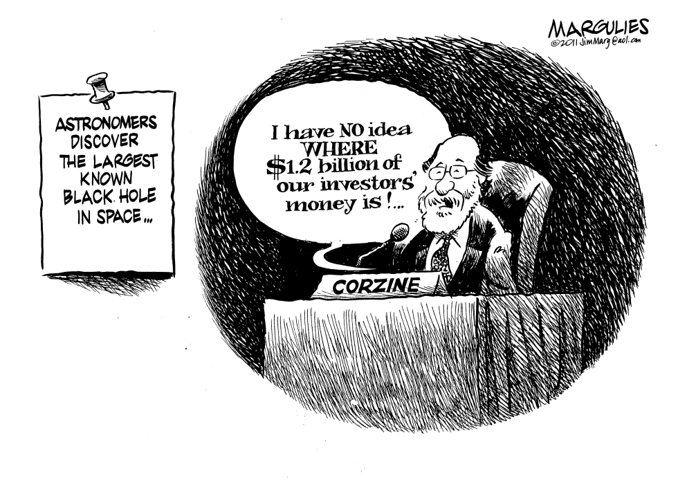Corzine and missing funds
