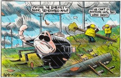SCOTTISH STORM ENERGY POWER by Iain Green
