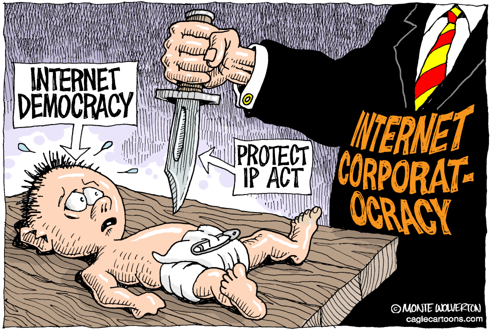 Death of Internet Democracy -- COLOR