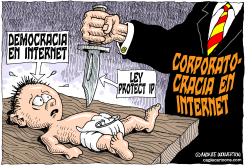 MUERTE DE LA DEMOCRACIA EN INTERNET by Monte Wolverton
