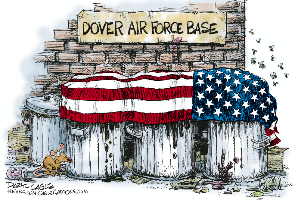  DOVER AFB MORTUARY SCANDAL by Daryl Cagle