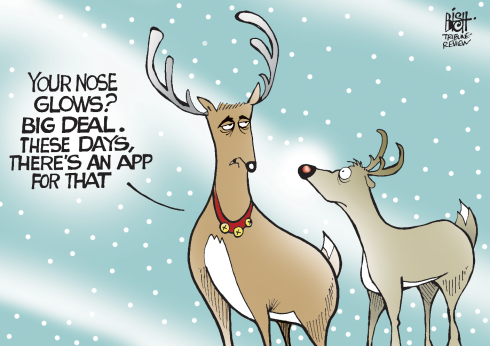 AN APP FOR RUDOLPH, COLOR