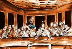 LAST SUPPER by Oguz Gurel