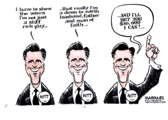 ROMNEYS 10,000 BET by Jimmy Margulies