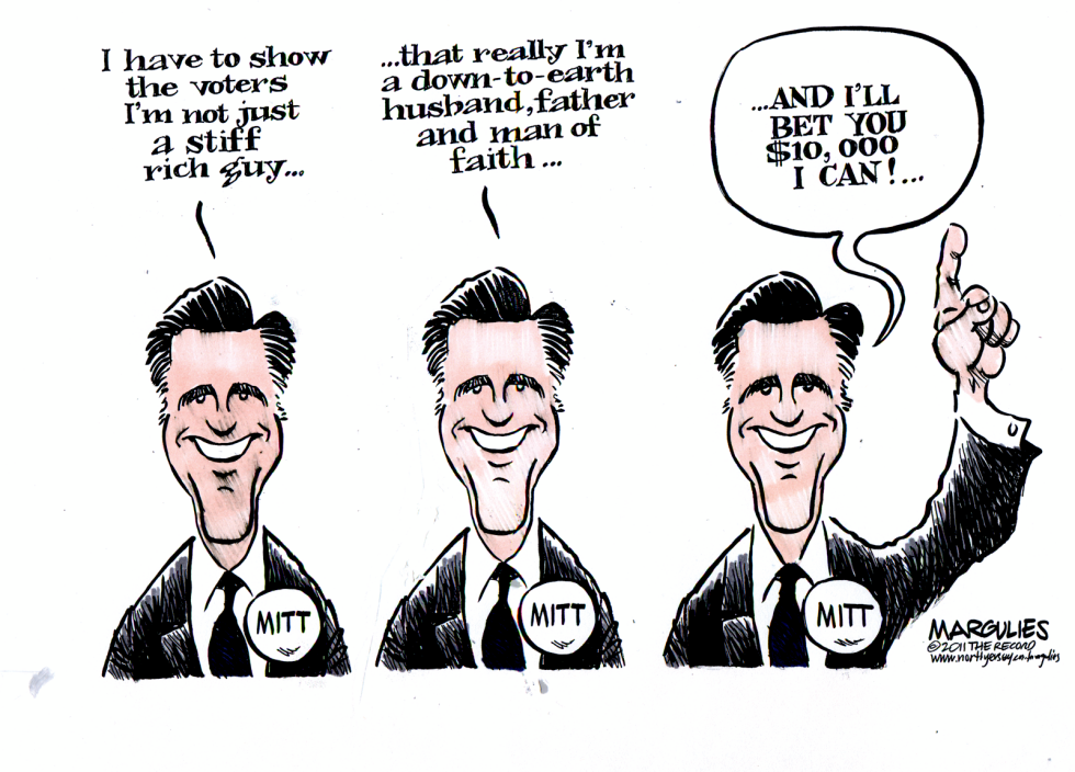 Romneys 10,000 bet
