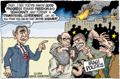  IRAQI FREEDOM AND DEMOCRACY by Monte Wolverton
