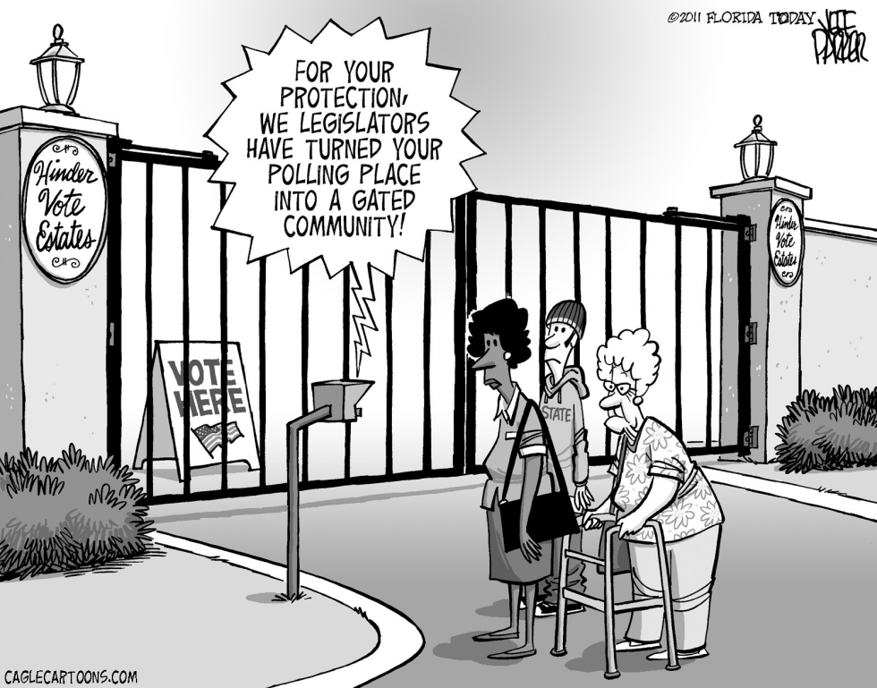 Less Easy Access To Voting