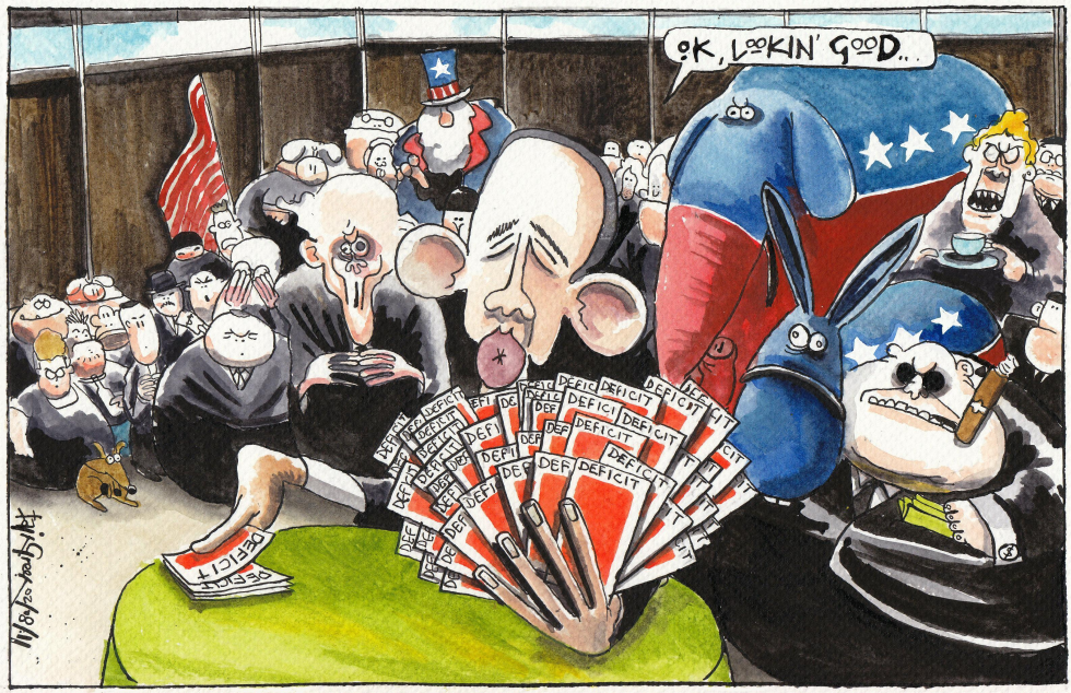 Obama Economy Gambler