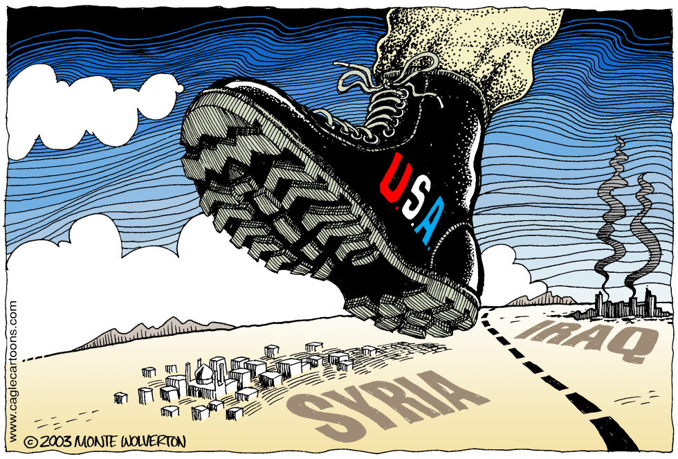 COLOR About to Stomp Syria