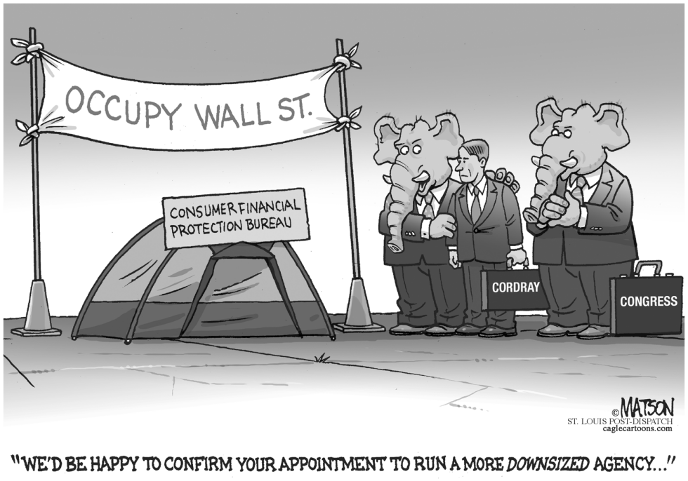 Downsized Consumer Financial Protection Bureau