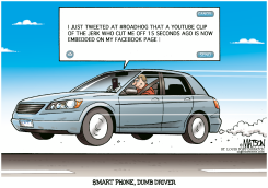 TEXTING DRIVER by R.J. Matson
