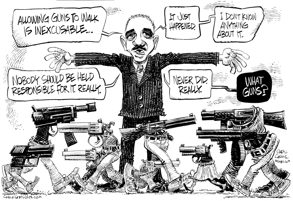 Holder and Walking Guns