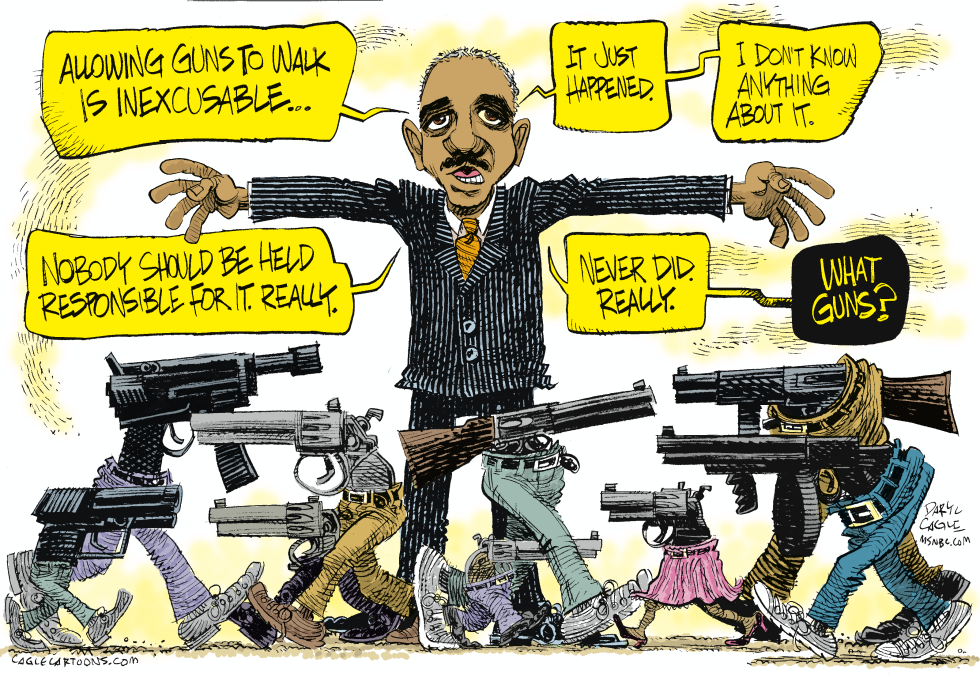 Holder and Walking Guns COLOR