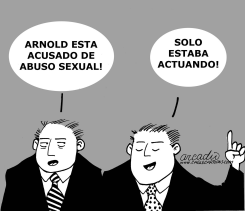 ACOSO DE SCHWARZENEGGER by Arcadio Esquivel