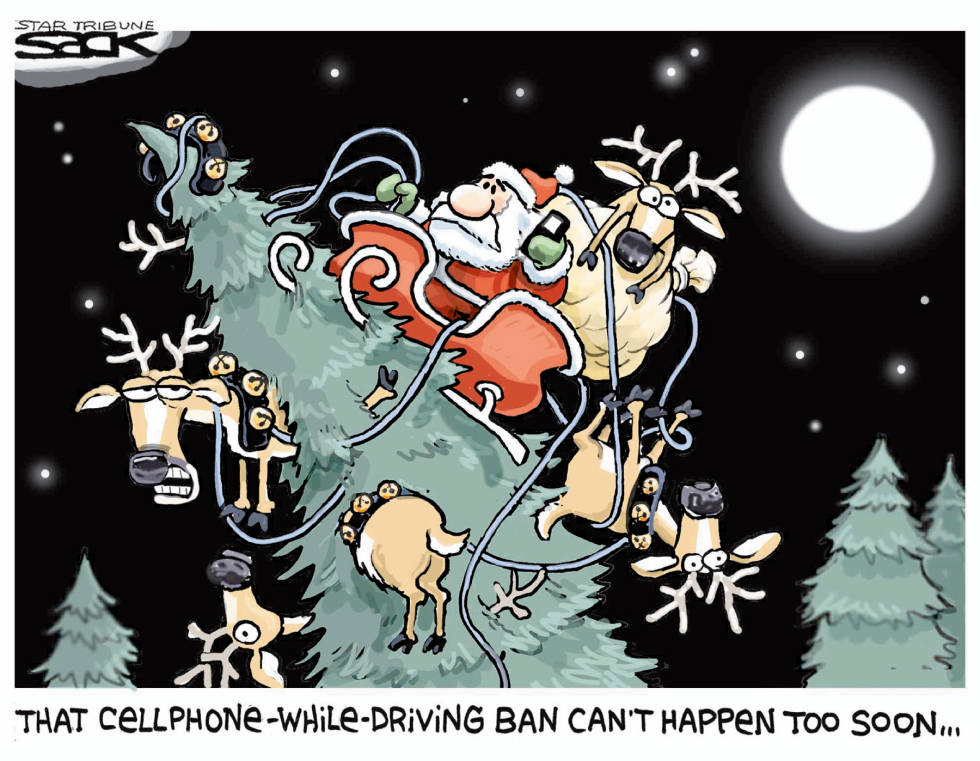 Santas Cell Phone