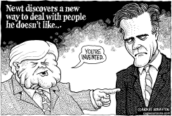 NEWT'S INVENTED PEOPLE by Monte Wolverton