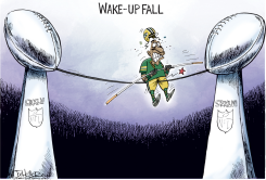 PACKERS LOSE ONE by Joe Heller