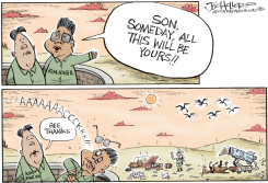NORTH KOREA by Joe Heller