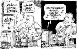 MIDEAST BUSH GILLIGAN by Daryl Cagle