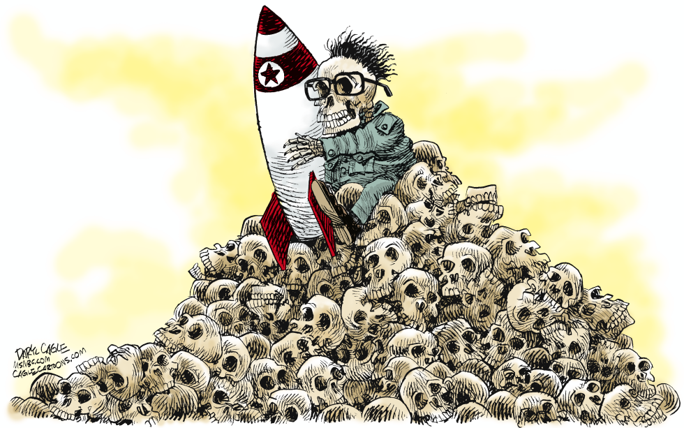  KIM JONG IL MUERTO by Daryl Cagle