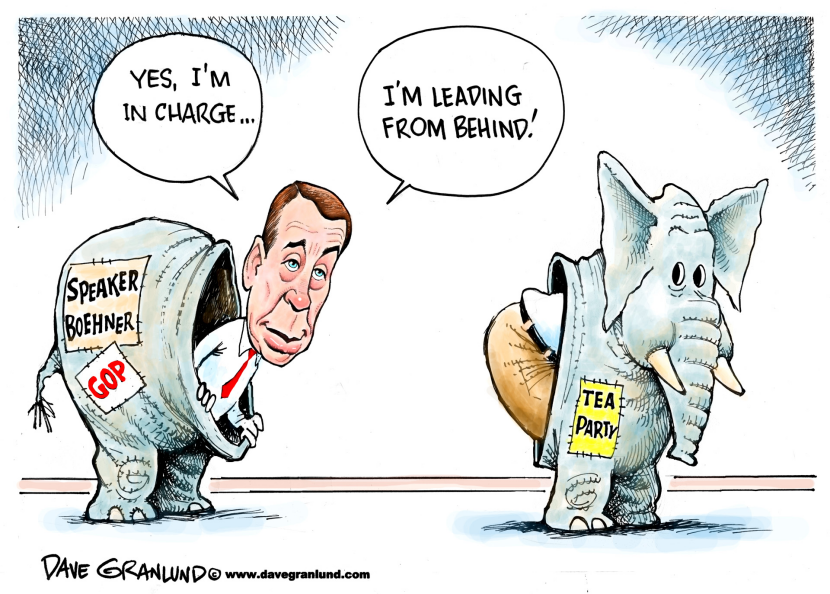 Speaker Boehner in charge