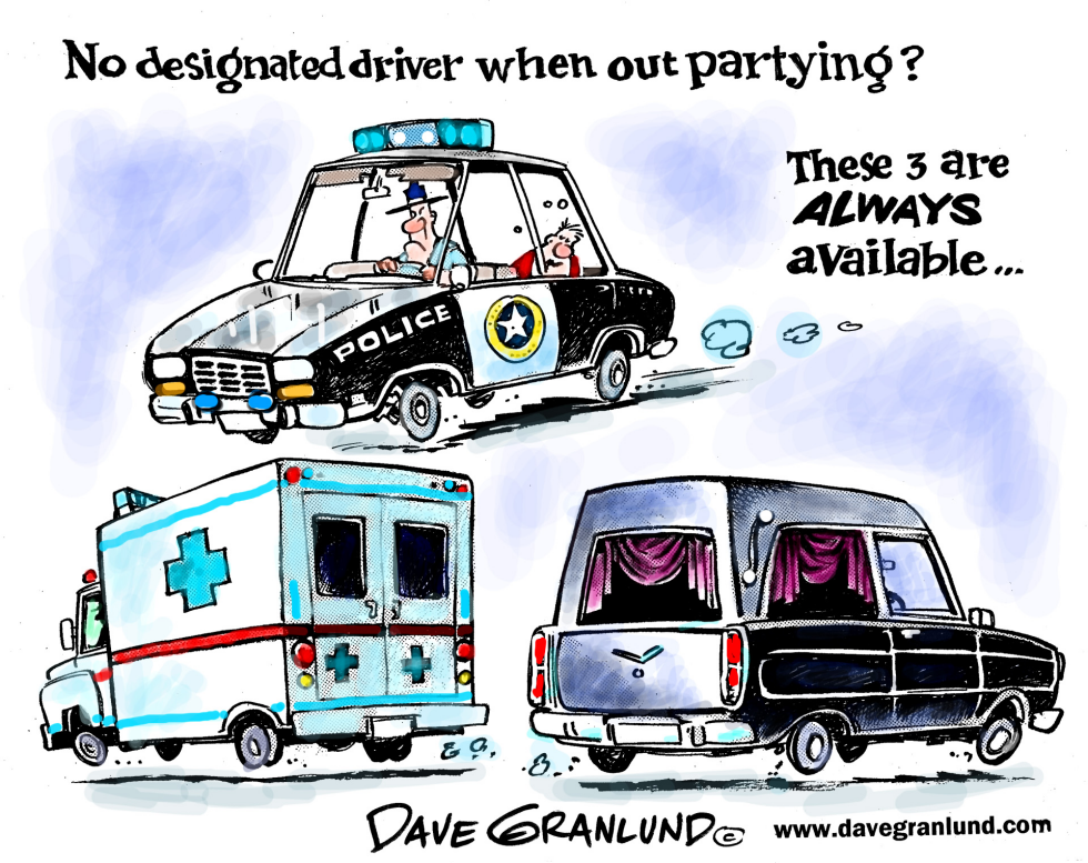  DESIGNATED DRIVERS by Dave Granlund