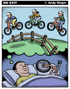 BIKE DREAMS  VERSION by Andy Singer