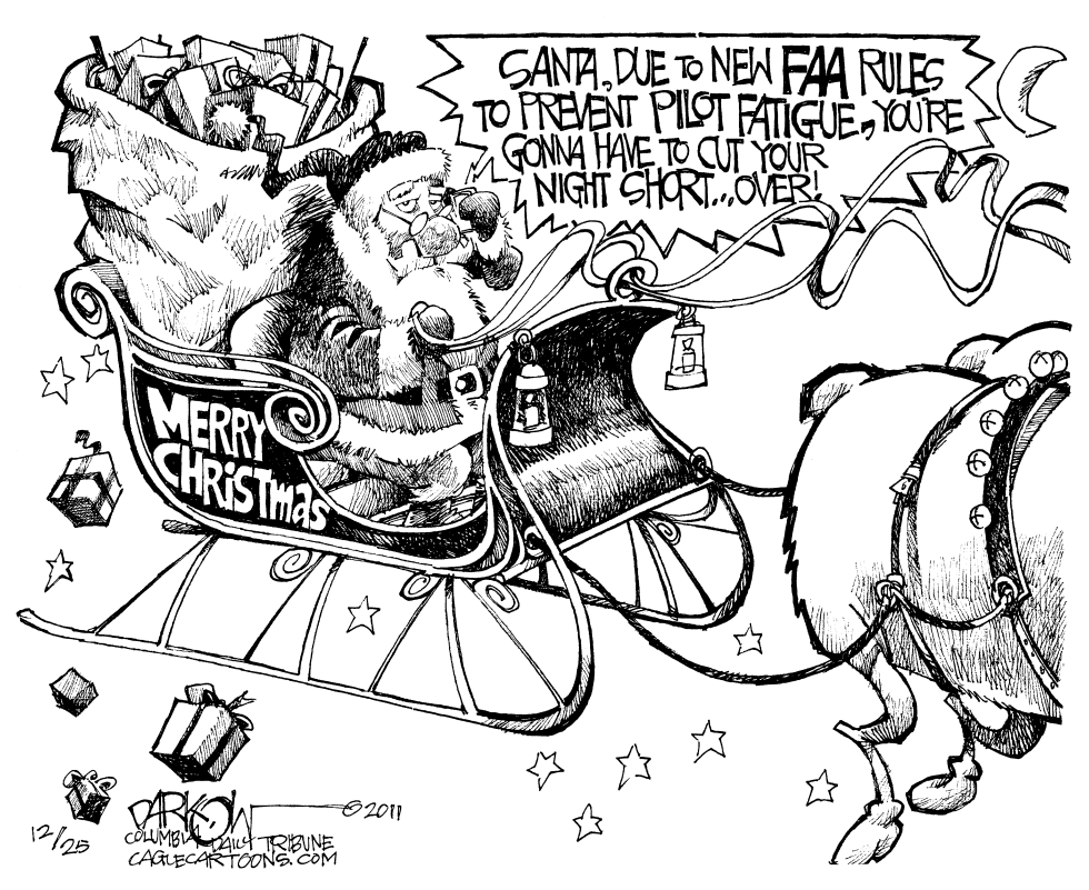 Santa Pilot Fatigue Rules