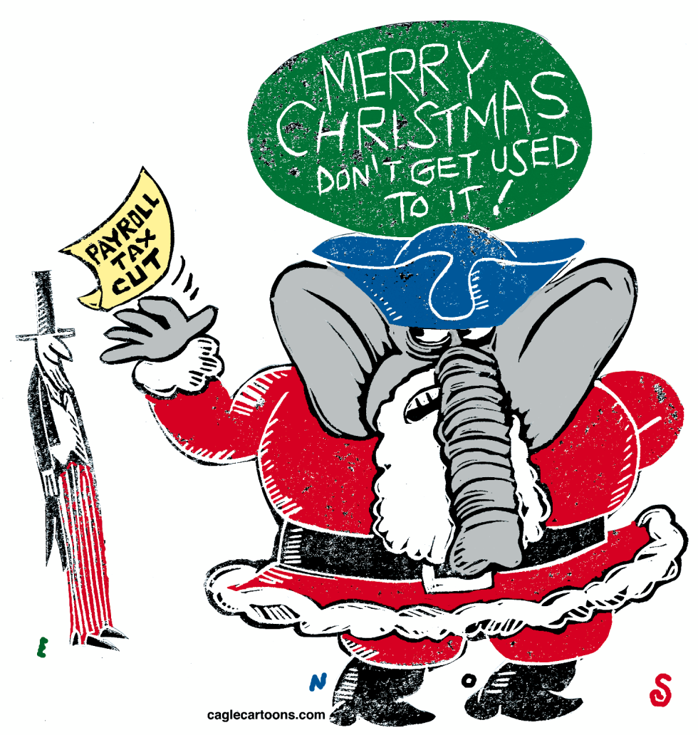 GOP Caves on Payroll Tax COLOR