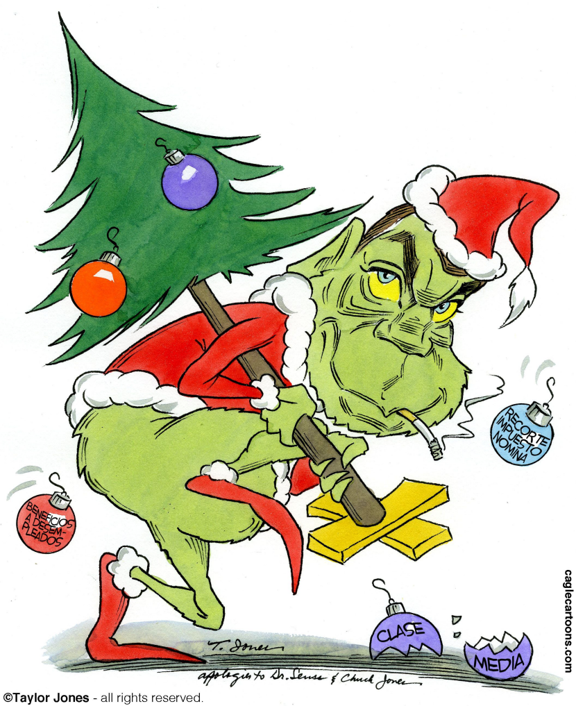 Como el Presidente de la Camara se robo la Navidad