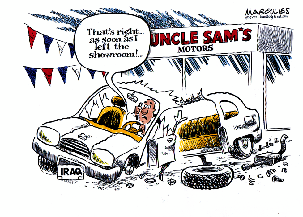 Iraq falling apart color