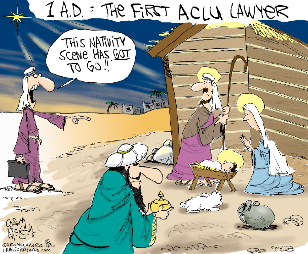  MERRY CHRISTMAS ACLU by Gary McCoy