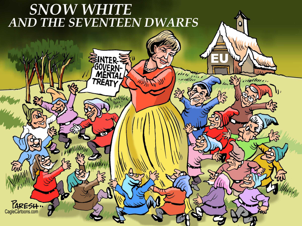  SNOWWHITE AND THE DWARFS by Paresh Nath