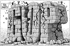 GOP CRACKUP by Monte Wolverton