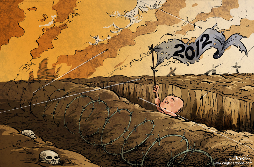  NEW YEAR IN THE TRENCHES by Dario Castillejos