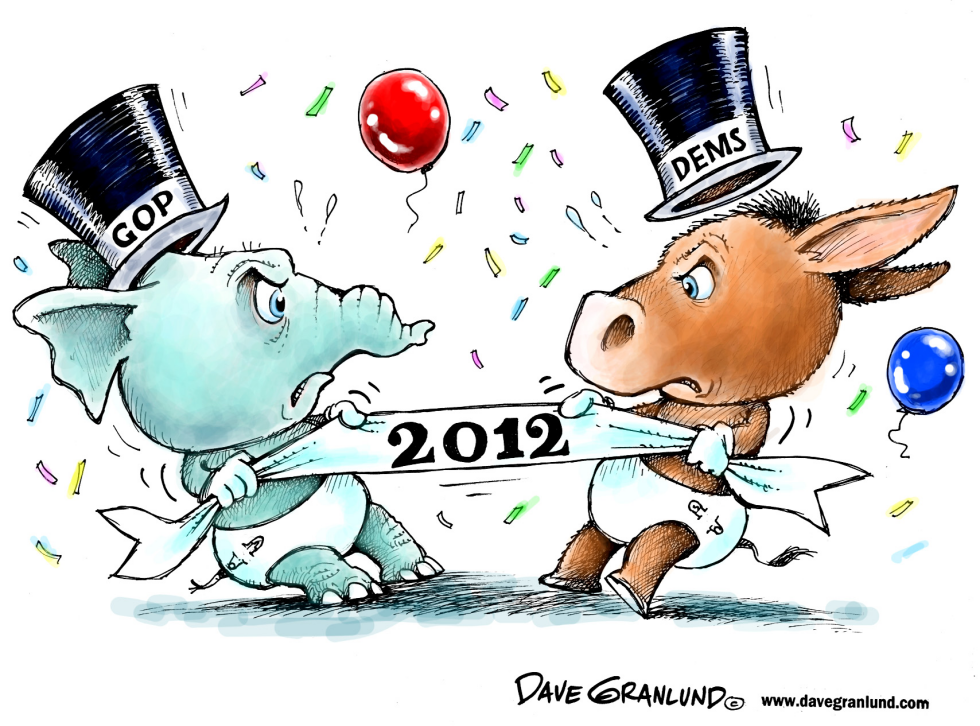  NEW YEAR BABIES 2012 by Dave Granlund