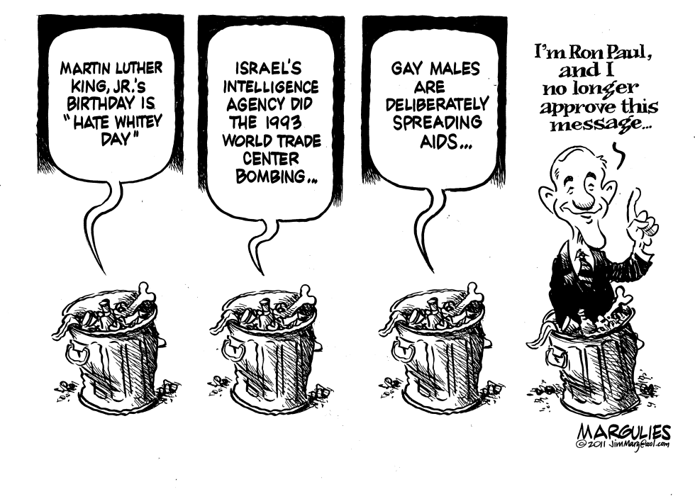 Ron Pauls racist newsletters