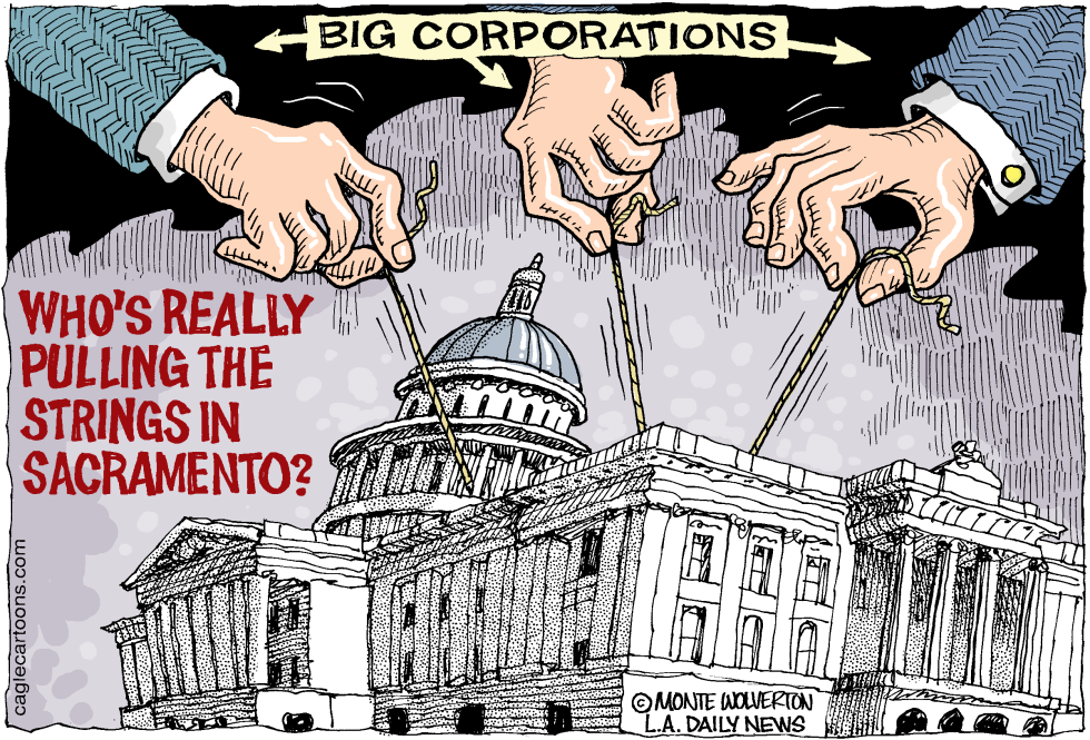  LOCAL-CA PULLING THE STRINGS IN SACRAMENTO by Wolverton