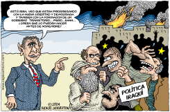 APUROS EN IRAQ by Monte Wolverton
