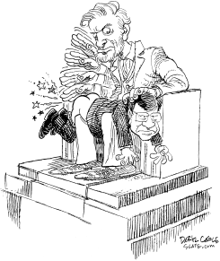 LINCOLN SPANKS LOTT by Daryl Cagle