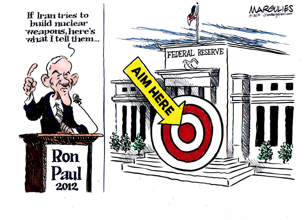 RON PAUL AND IRAN NUKES  by Jimmy Margulies