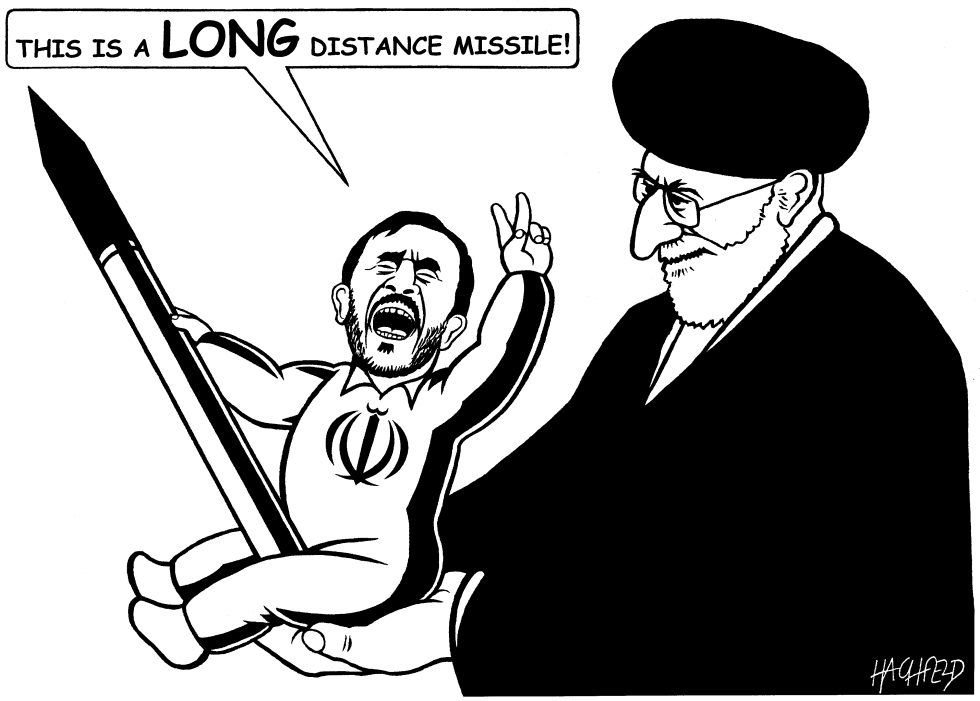 Irans long distance missiles
