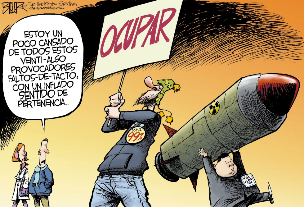  REVUELTA DE JUVENTUD by Nate Beeler