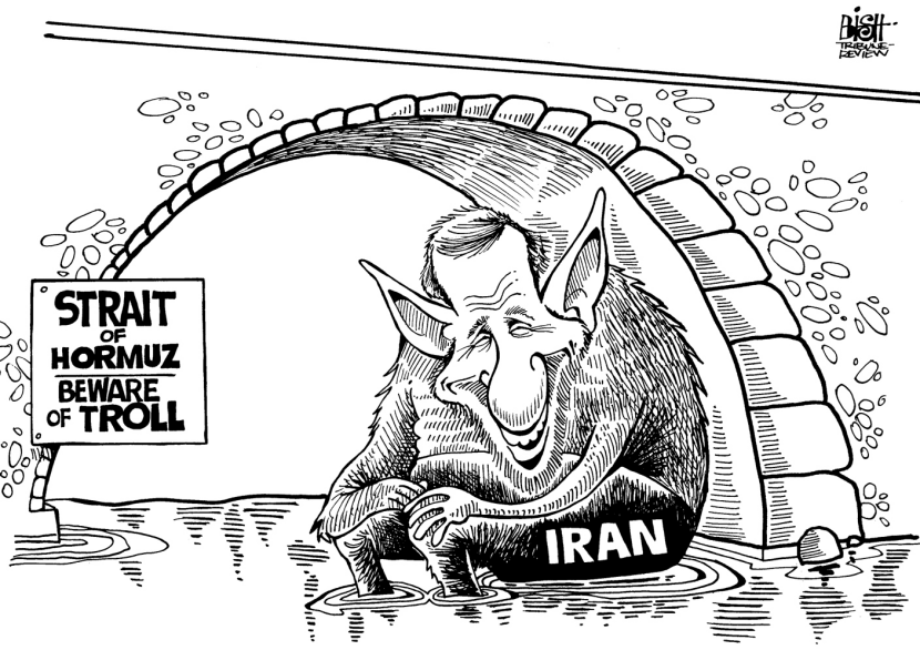 THE TROLL OF IRAN, B/W
