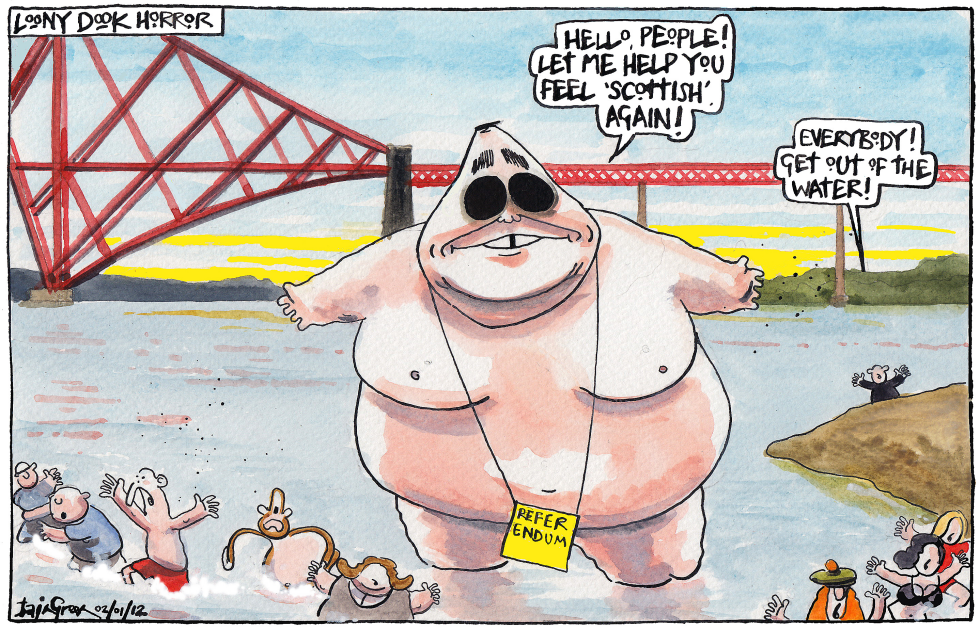 Alex Salmond Loony Dook