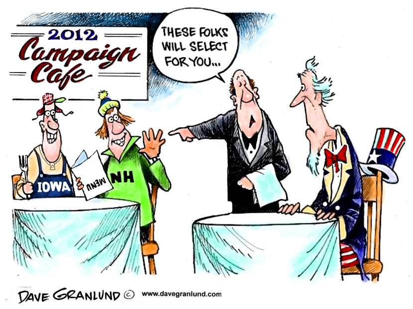 Iowa and NH 2012