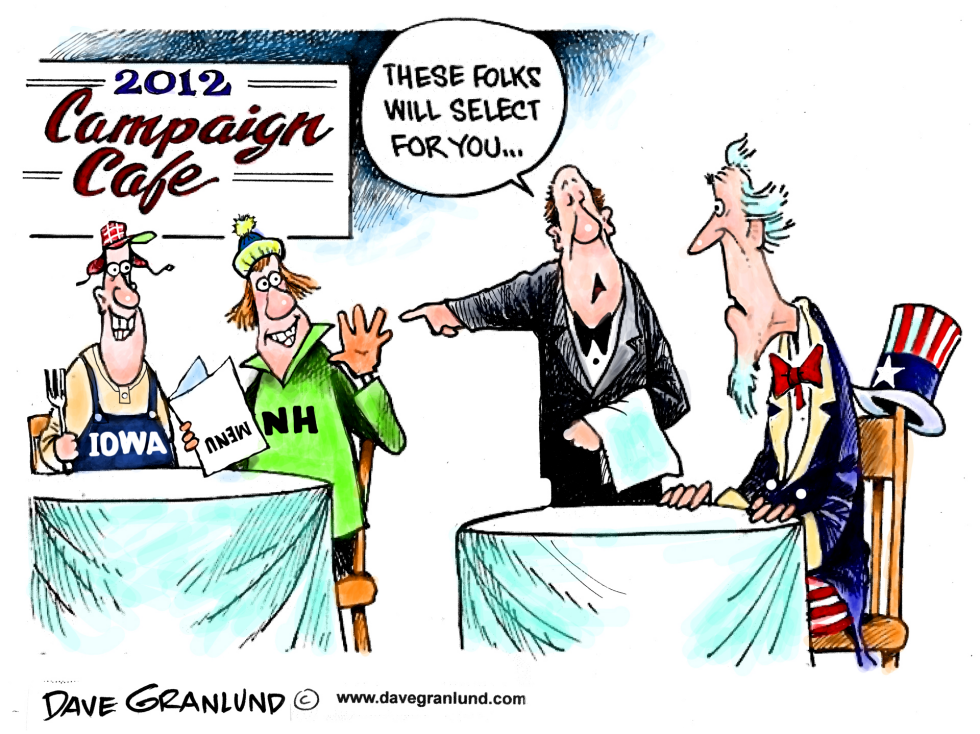 Iowa and NH 2012